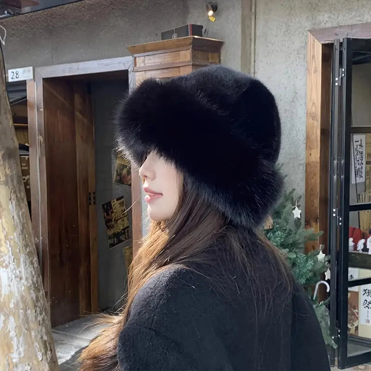 Tracy Faux Fur Hat