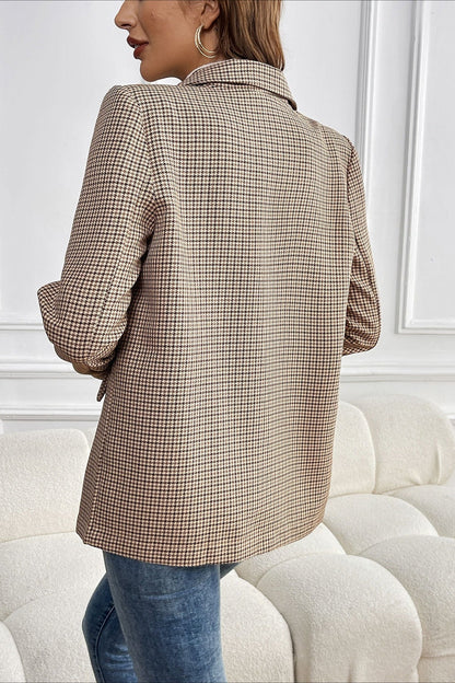Beatrice Vintage Houndstooth Blazer