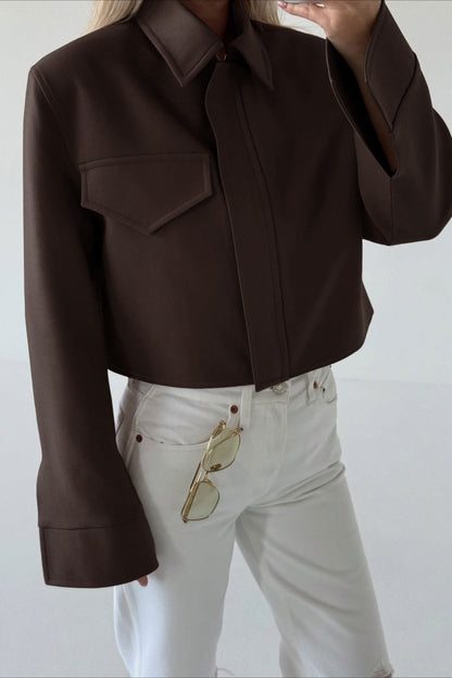 Dida Brown Zip Jacket