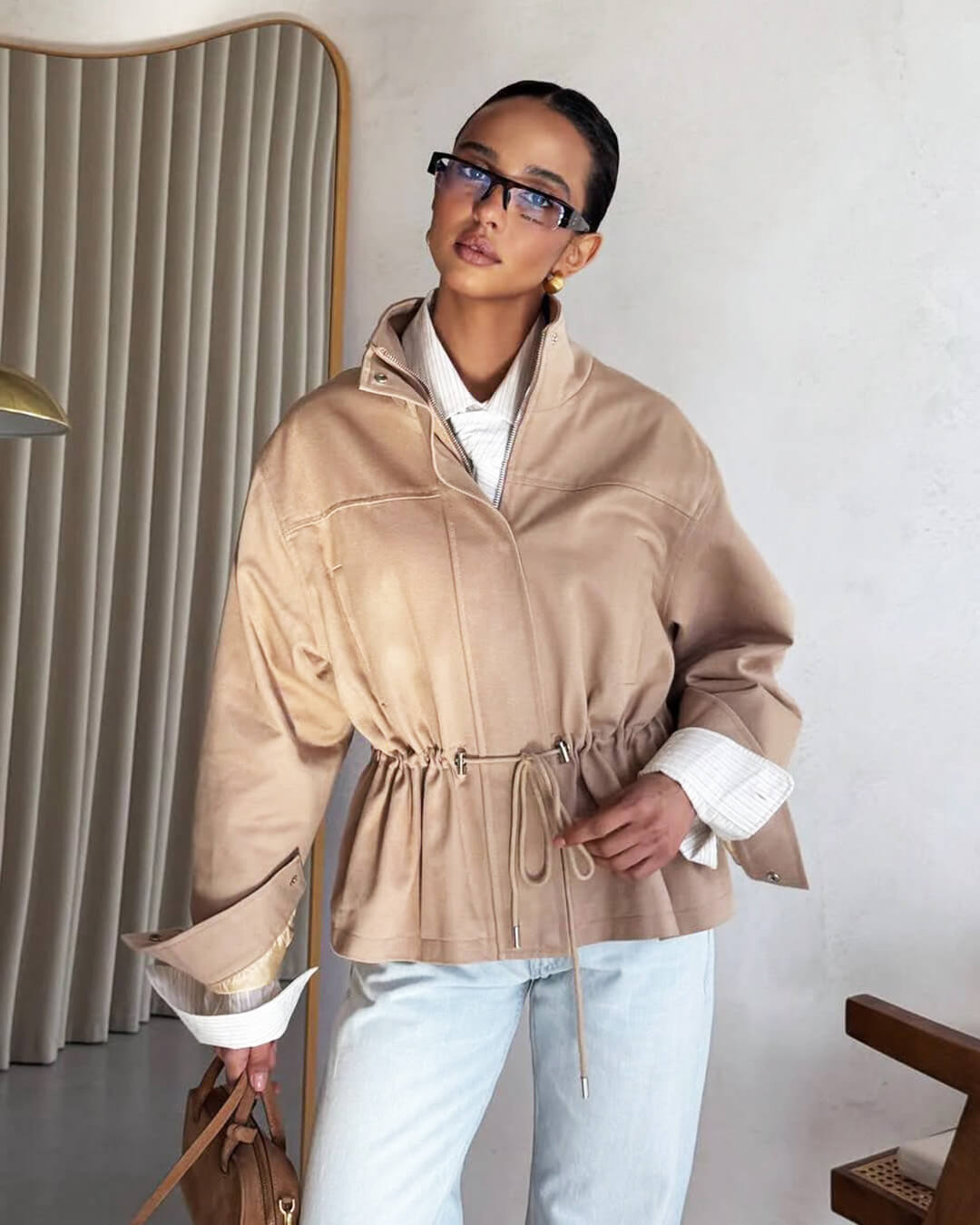 Esther Stand Collar Jacket