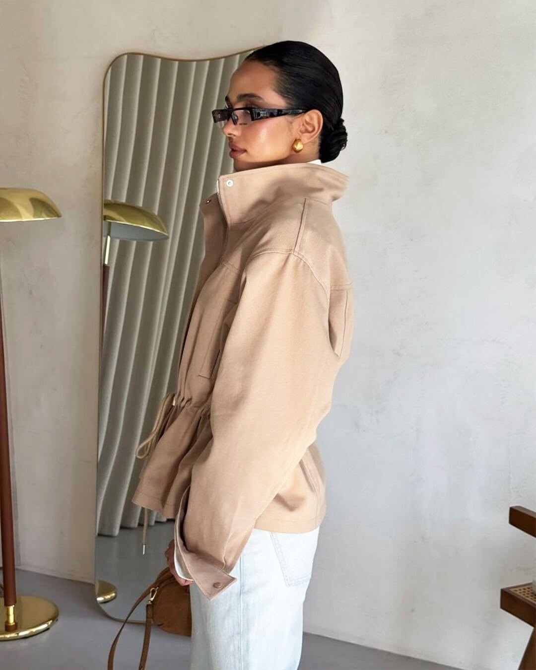 Esther Stand Collar Jacket