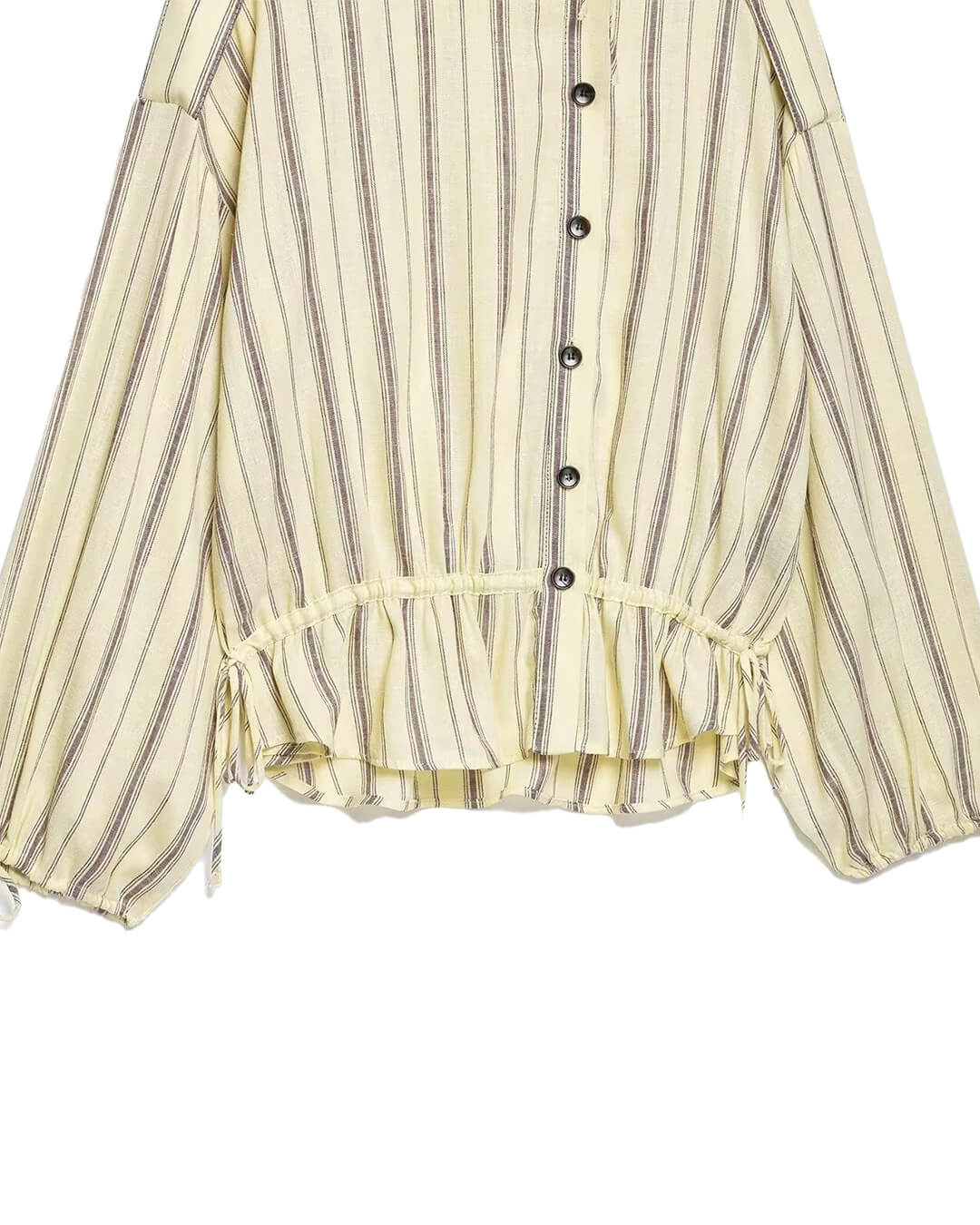 Gina Stand Collar Striped Jacket