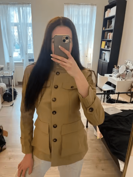 Rebecca Tailored Stand Collar Jacket