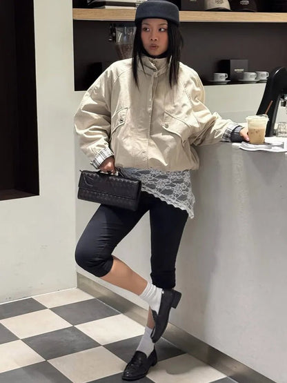 Runa Casual Stand Collar Jacket