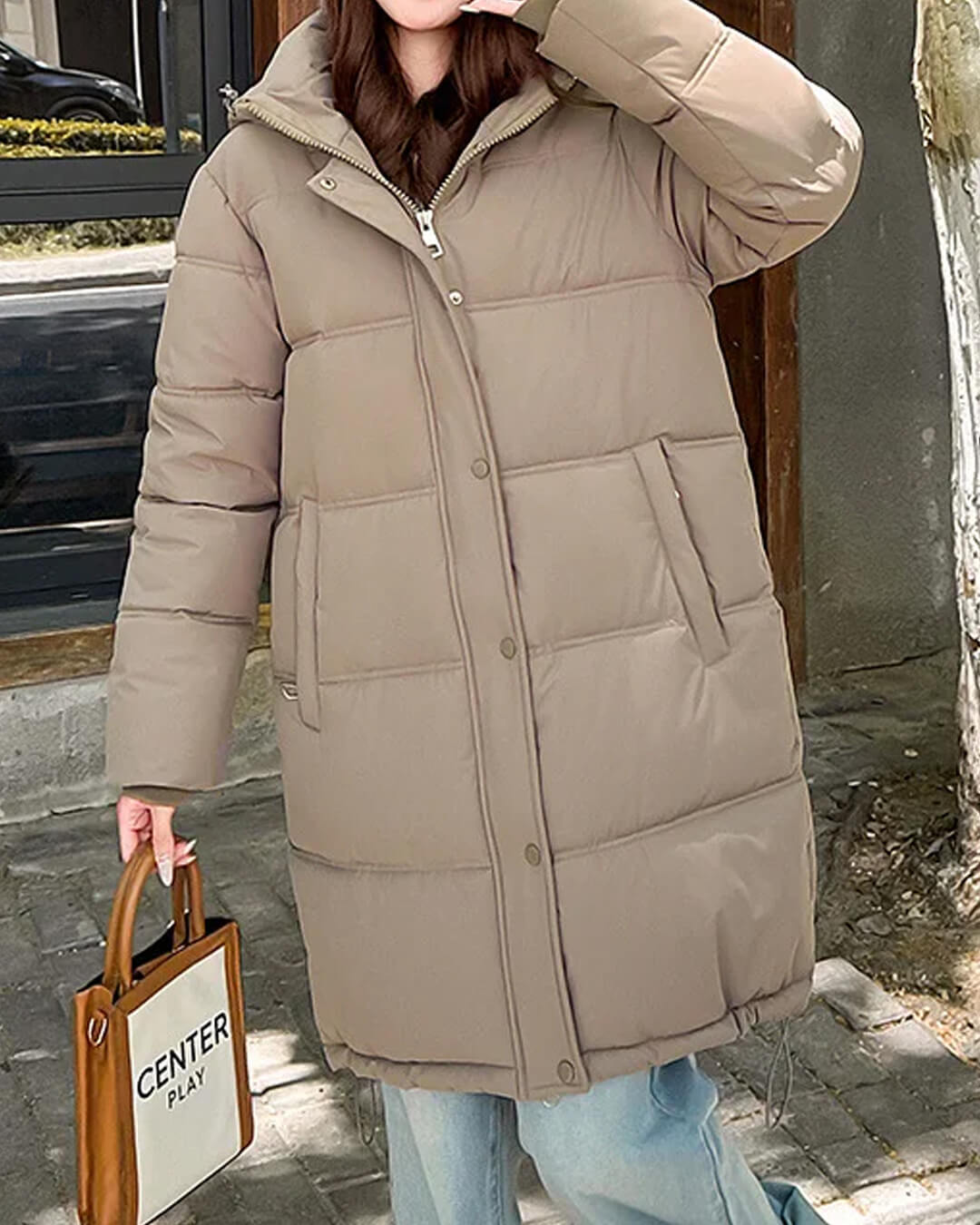 Carlyn Hooded Parka Jacket