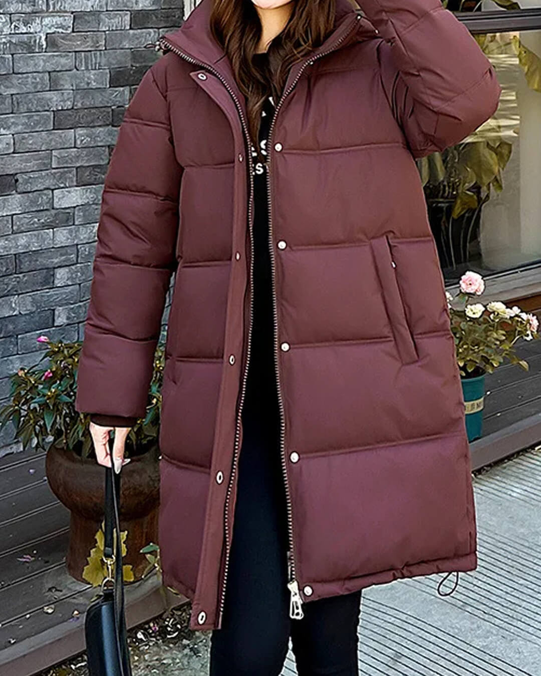 Carlyn Hooded Parka Jacket