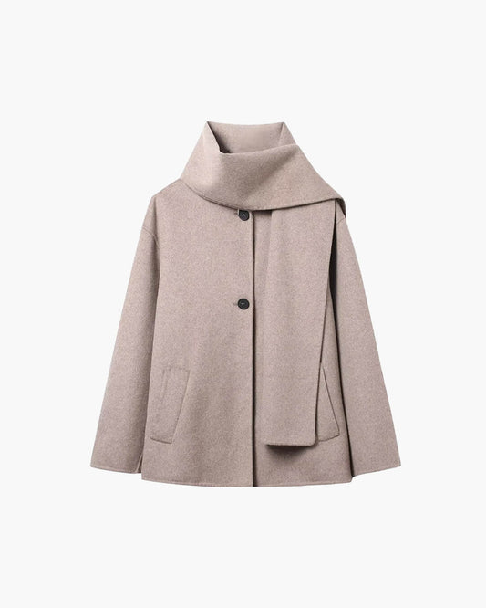 Cecille Coat with Scarf