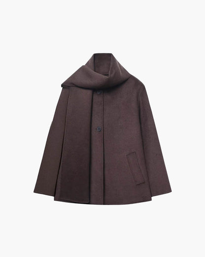 Cecille Coat with Scarf
