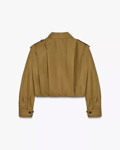 Celia High Collar Short Jacket