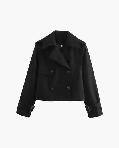 Clarisse Short Trench Coat