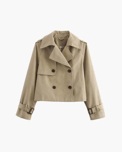 Clarisse Short Trench Coat