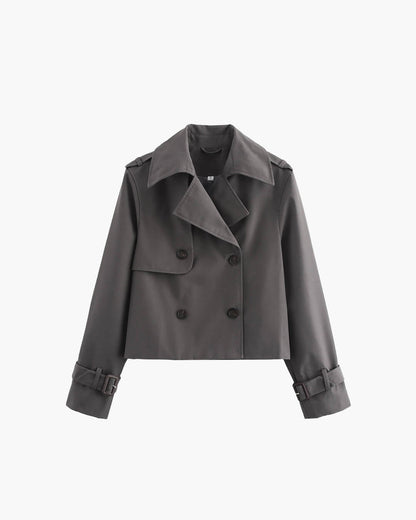 Clarisse Short Trench Coat