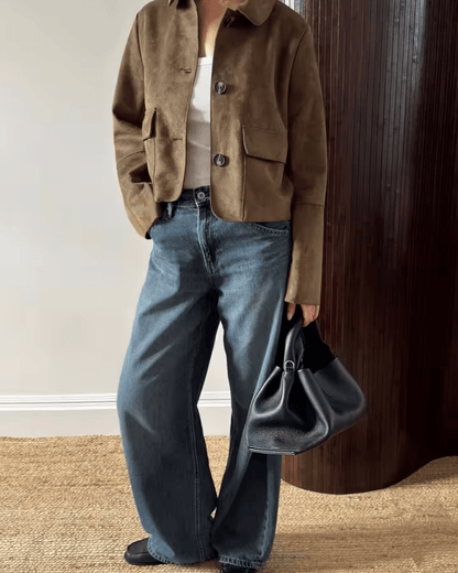 Elara Suede Jacket