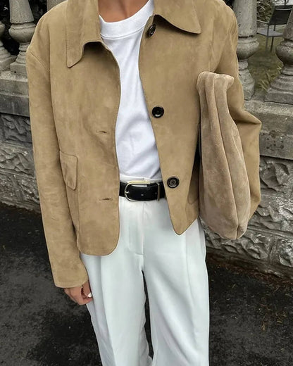 Elara Suede Jacket
