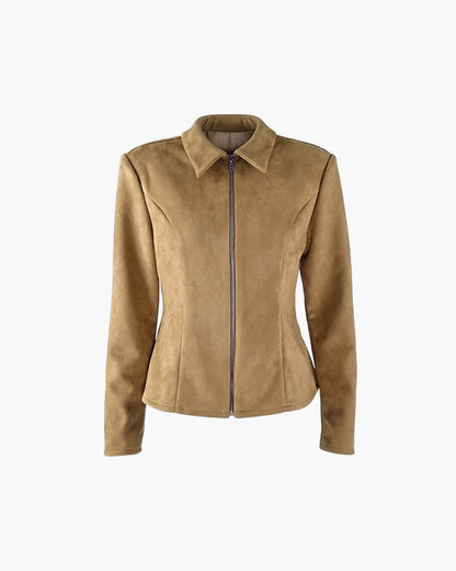 Ella Faux Suede Jacket
