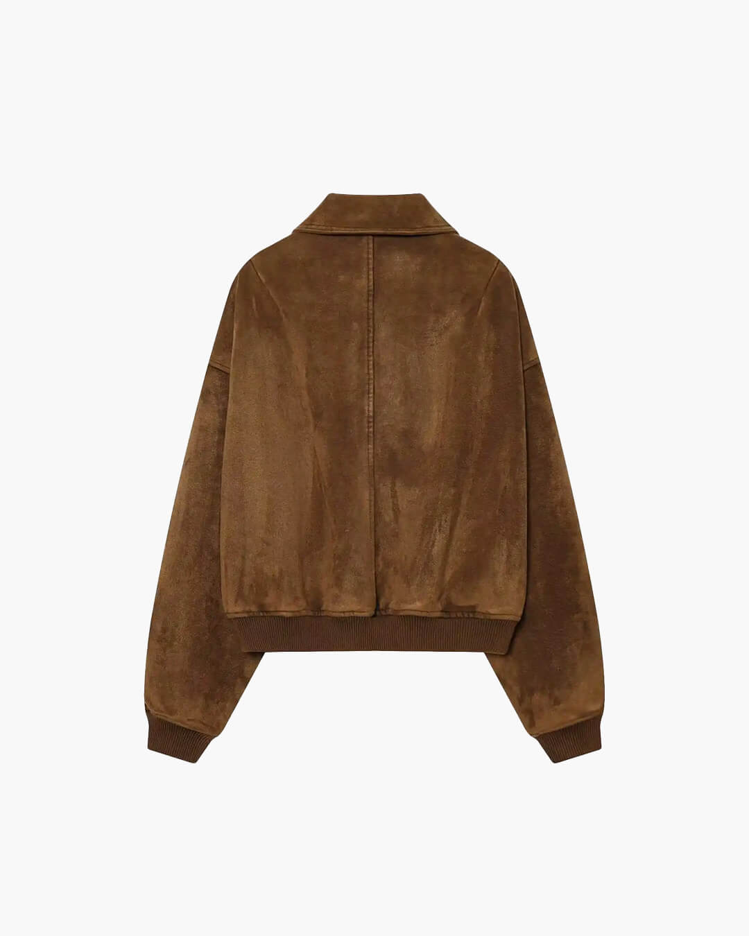 Heather Faux Suede Jacket