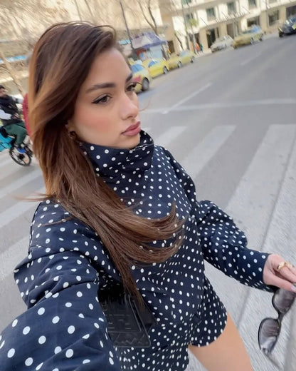 Hermine Polka Dot Jacket