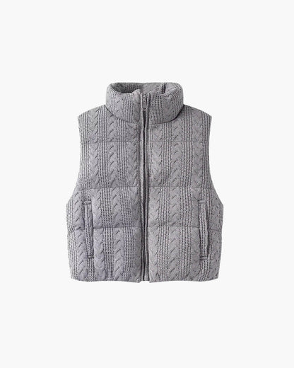 Jayden Knitted Sleeveless Vest