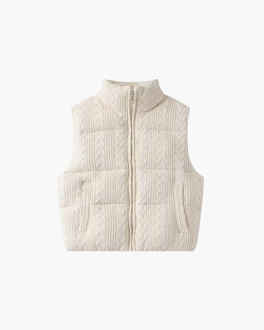 Jayden Knitted Sleeveless Vest