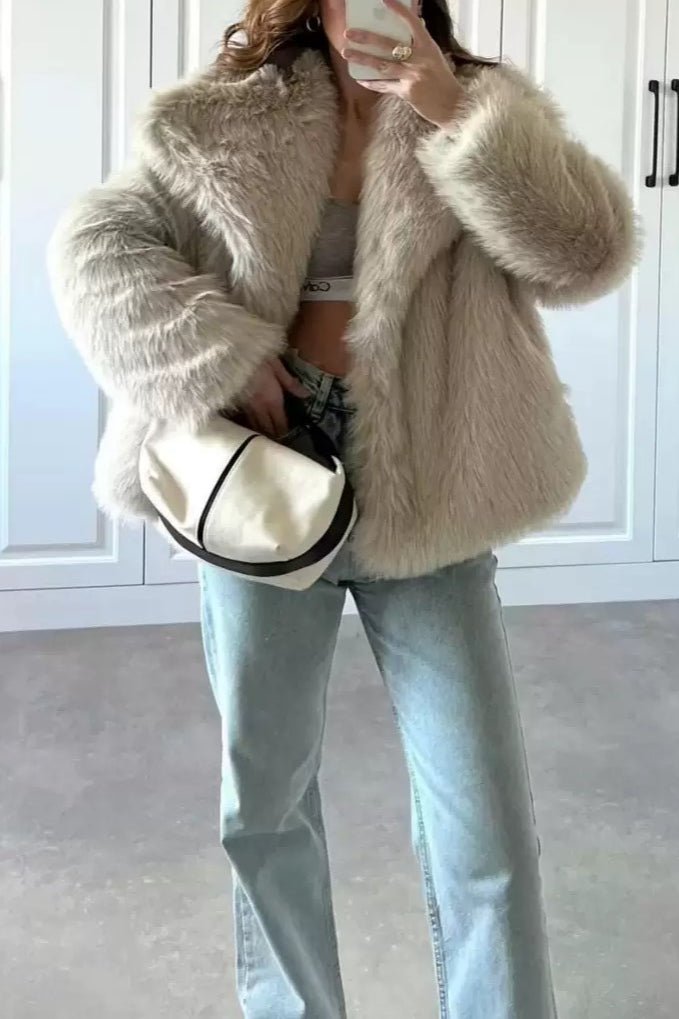 Krista Faux Fur Jacket