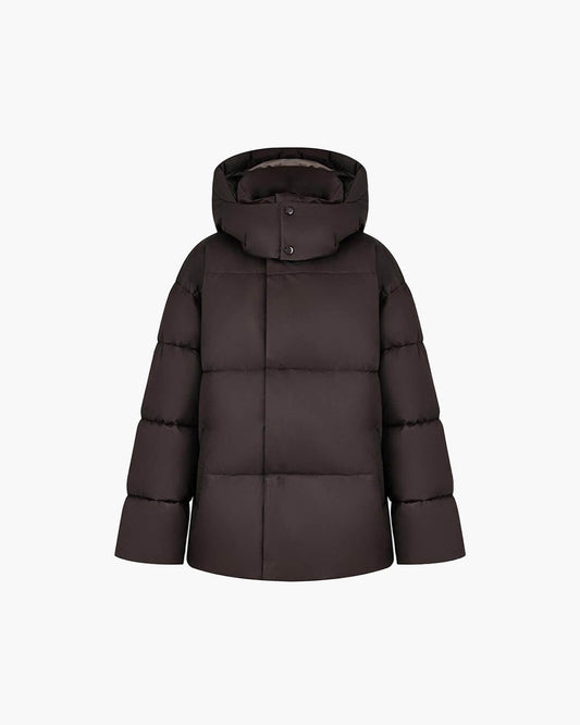 Leila Oversized Detachable Hood Puffer Jacket