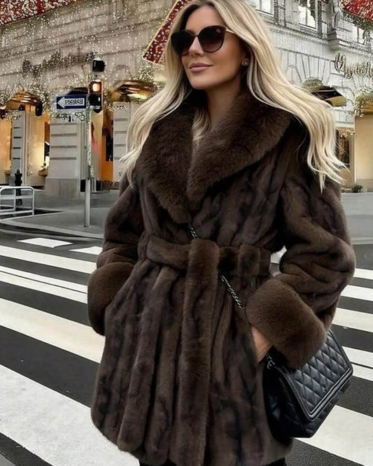 Louise Faux Fur Coat