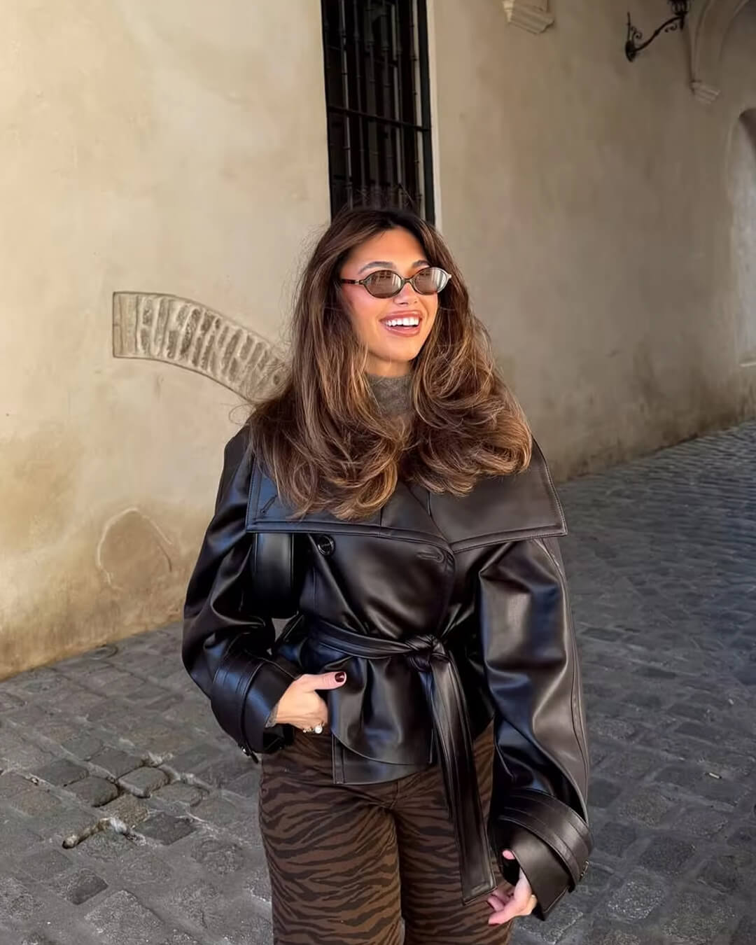Nina Leather Jacket