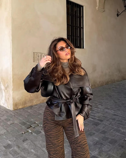 Nina Leather Jacket