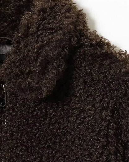 Porsha Faux Fur Teddy Jacket