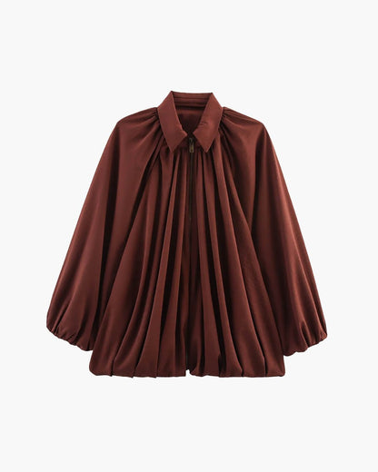 Ritchel Zip Up Pleated Jacket