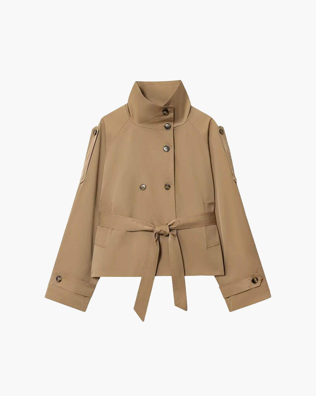 Sofie Cropped Trench Coat
