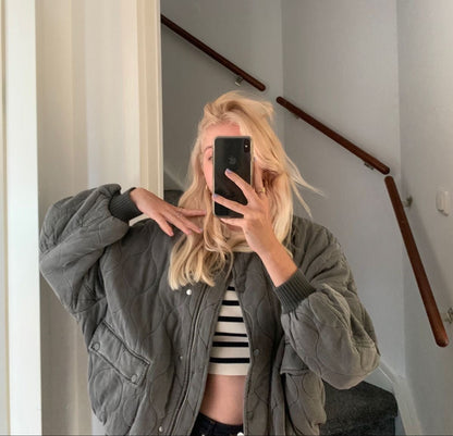 Aisima Padded Bomber Jacket