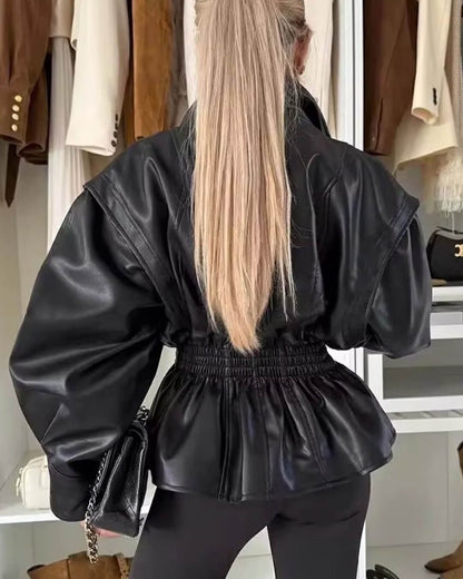 Stephanie Leather Jacket