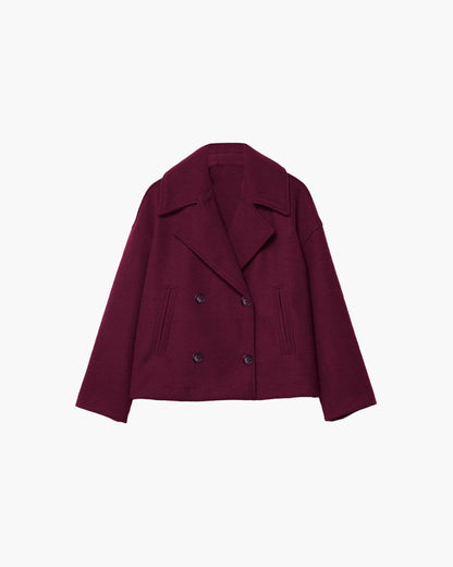 Suzane Short Double-Breasted Coat