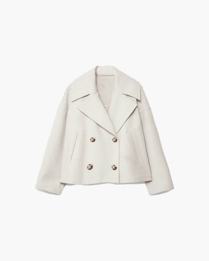 Suzane Short Double-Breasted Coat