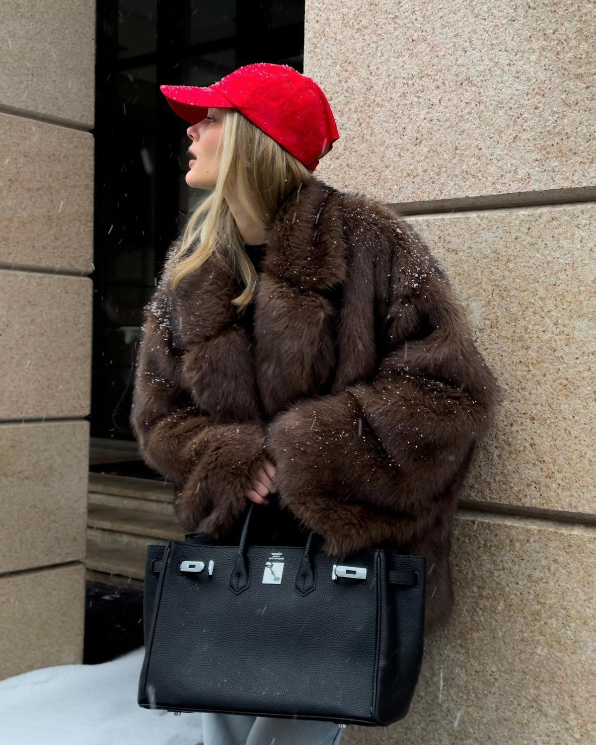 Tilda Faux Fur Coat