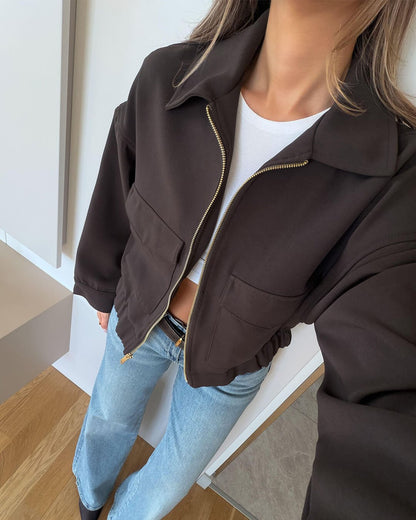Zoey Zip Up Pocket Jacket