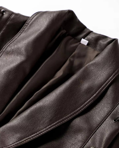 Zyra Biker Leather Jacket