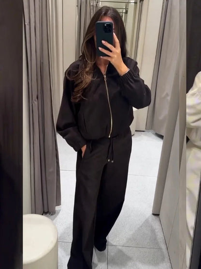 Amirah Hooded Tracksuit Set