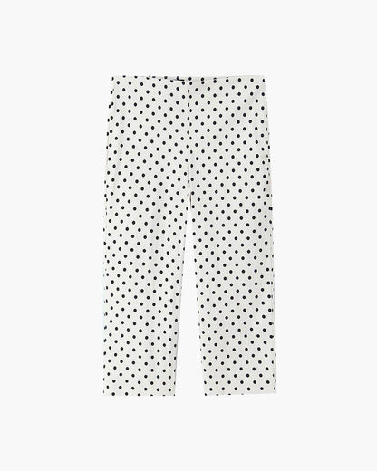 Cherry Polka Dot Jacket Capri Pants Set