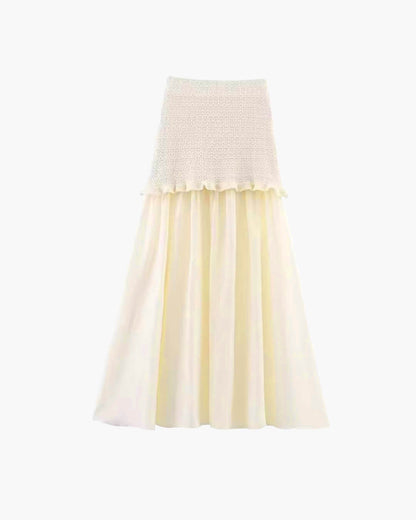 Claudia Knitted Tank & Pleated Skirt Set