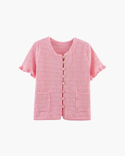 Claudia Knitted Tank & Pleated Skirt Set