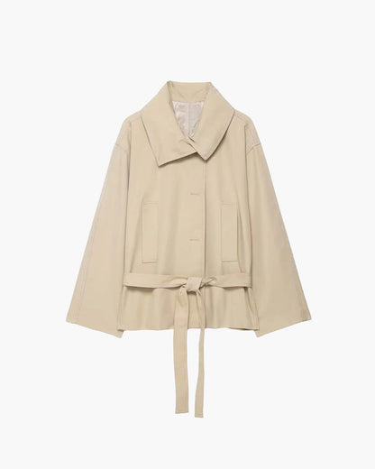 Debra Belted Jacket & Shorts Set