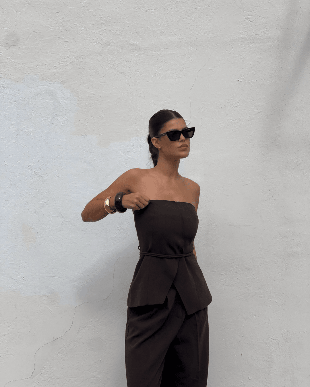 Donna Strapless 2 piece Set