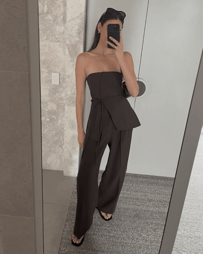 Donna Strapless 2 piece Set