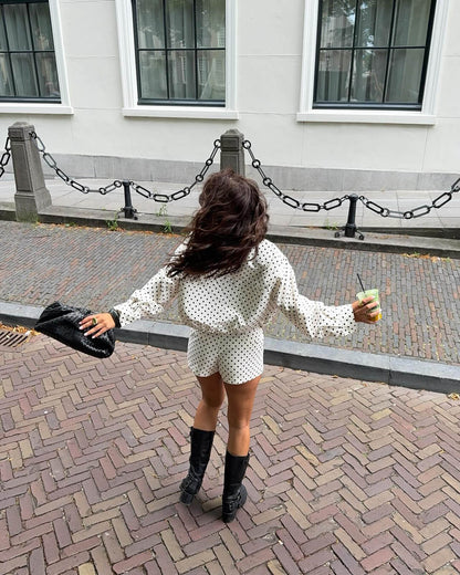 Gloria Polka Dot Co-Ord Set