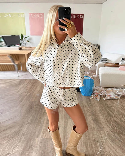 Gloria Polka Dot Co-Ord Set