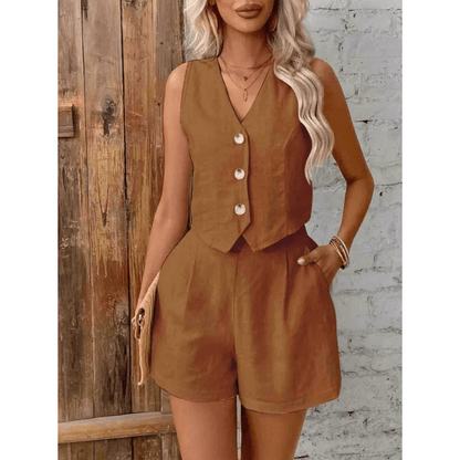 Lumi Cotton Linen Two Piece Set