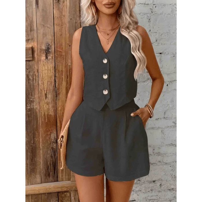 Lumi Cotton Linen Two Piece Set