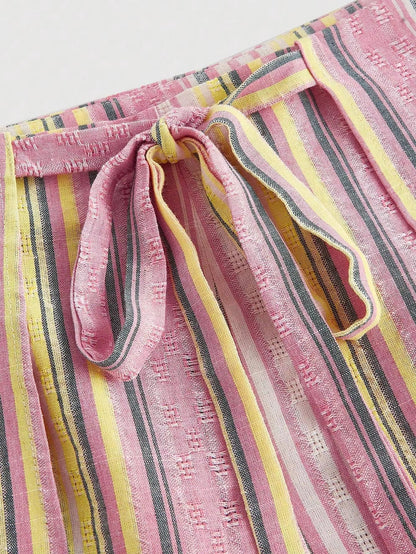 Julie Vertical Stripe Trousers